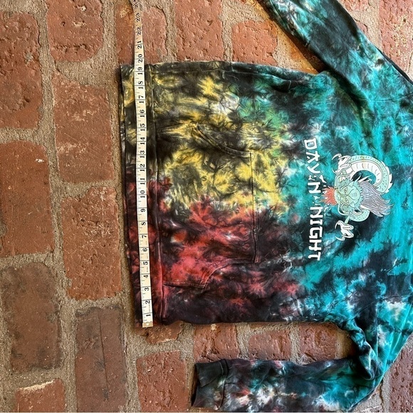 Day N Night 2017 Festival Tie Dye Hoodie size medium Lamar/Travis/Chance - Picture 9 of 16
